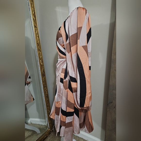 Anthropologie HUTCH Geo Wrap Mini Dress.  Size Small - Picture 12 of 15